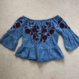 Francesca’s Off the Shoulder Top